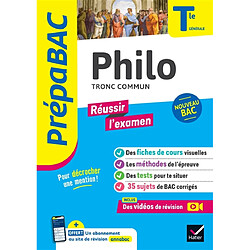 Philo tronc commun, terminale générale : nouveau bac - Occasion