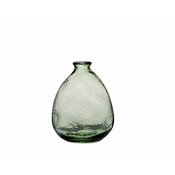 Vase Alexandra House Living Organic Vert verre 15 x 20 x 15 cm 