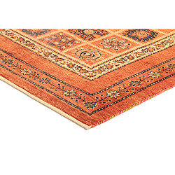 Avis Vidal Tapis de laine 142x109 rouge Kashkuli