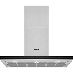 Hotte décorative murale 90cm 55db 843m3/h inox - lc98bip50 - SIEMENS 