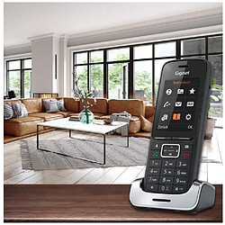 Acheter Téléphone sans fil dect noir - PREMIUM-300-NOIR - GIGASET