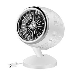 Table De Refroidissement Ventilateur USB Air Circulateur Silencieux Mini Dortoir Voyage En Plein Air Argent