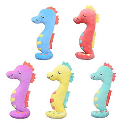 Avis Universal (rose) 80 cm Giant Seahorse Plux Toys Colorful Soft Soft Plux Doll Kawaii Room Decor Cartoon