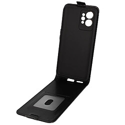 Avizar Étui Realme GT 2 Pro Clapet Vertical Porte cartes Noir