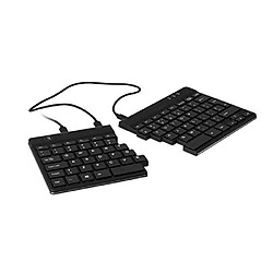 R-Go Split Ergonomic Keyboard QWERTY (ES), black, wired