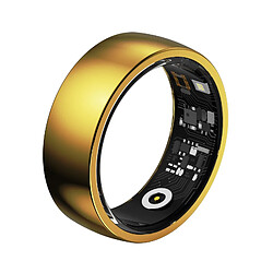 Bague Connectée Taille 18 Argentée Suivi Santé Étanche Bluetooth Longue Autonomie Or YONIS