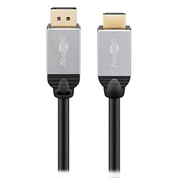 Goobay Plus Câble DisplayPort/HDMI 4K (1 m)