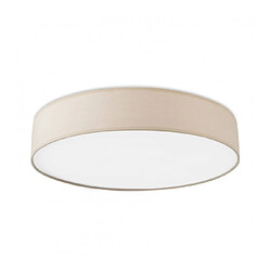 Leds C4 Plafonnier Bol, coton beige, 45 cm