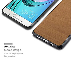 Avis Cadorabo Coque Samsung Galaxy A3 2016 Etui en Marron