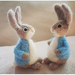 Universal 2pcs Green Rabbit Rabbit Rabbit Pâques Ornements de lapin décorati