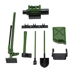 Avis 1/10 RC Porte-bagages De Voiture De Voiture Accessoires De Décoration Cool Outils Ensemble Vert