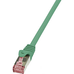 Avis LogiLink Câble patch, Cat. 6, S/FTP, 10,0 m, vert ()