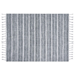 Beliani Tapis gris clair 140 x 200 cm BADEMLI