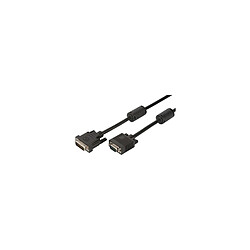 DIGITUS Câble d'adaptateur, DVI - HD15, 2,0 m, noir ()