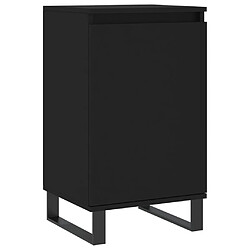 Acheter vidaXL Buffets 2 pcs noir 40x35x70 cm bois d’ingénierie