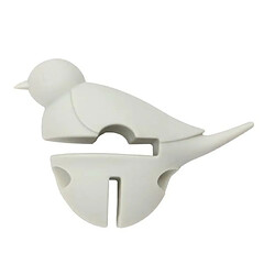 Chevalier Diffusion Repose cuillère Petit oiseau blanc 3 en 1 - Dexam