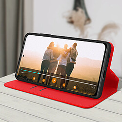 Acheter Avizar Housse Xiaomi Poco F3 / Xiaomi Mi 11i Folio Portefeuille Fonction Support rouge