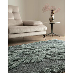 Avis Hadorn Tapis shaggy 185x125 Bleu Thun Scutum