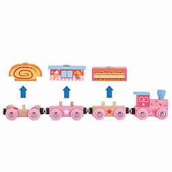 Bigjigs Rail Moteur et wagons Sweetland Express