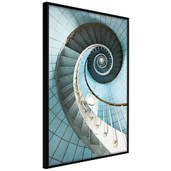 Paris Prix Affiche Murale Encadrée Golden Ratio 20 x 30 cm Noir