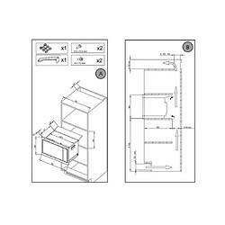 Avis Micro-ondes encastrable 26l 900w noir - sms7121x - SAUTER