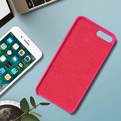 Avis Avizar Coque iPhone 7 Plus et 8 Plus Silicone Semi-rigide Mat Finition Soft Touch rose