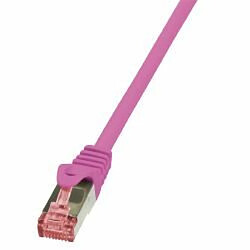 Avis LogiLink Câble patch, Cat. 6, S/FTP, 1,5 m, rose ()