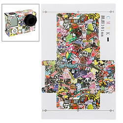 Wewoo Sticker pour GoPro Hero 3+ / 3 Bande dessinée motif Graffiti Plan B autocollant de cas