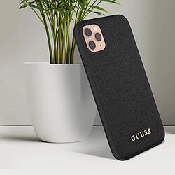 Guess Maroquinerie Coque Guess iPhone 11 cuir saffiano pas cher