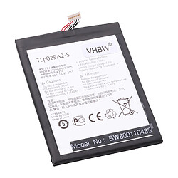 vhbw Li-Polymère batterie 2800mAh (3.8V) pour téléphone portable mobil smartphone Alcatel One Touch Idol 3 5.5, OT-6045F, OT-6045K, OT-6045Y