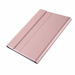 RedMiter avec Clavier Français AZERTY Bluetooth pour iPad 10.2 - Or rose&Blanc