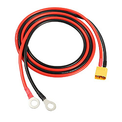 XT60 Câble de jonction à joint torique, câble de connecteur XT60 mâle à joint torique, avec 1 fil de silicium Mt 12AWG, pour batterie RC Lipo (1M)