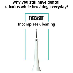 Avis Universal Brosse à dents électrique à double mode pour enlever les taches de dents calculées.