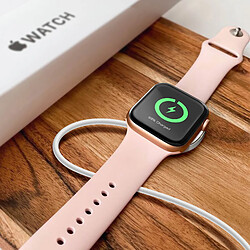 Chargeur pour Apple Watch, Câble de Charge Apple d'Origine, USB 2m - Blanc pas cher