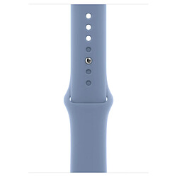 Avis Sport Band pour Apple Watch Series 1 á 10 / SE / Ultra (2) (44/45/46/49 mm) - Taille M/L - Winter Blue