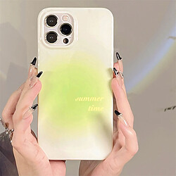 GUPBOO Étui pour iPhone11ProMax Niche gradient tache style japonais et coréen étui pour téléphone portable silicone femmes