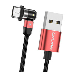 540 Câble USB De Charge Magnétique 360180 Rouge 0,5 M Type-C