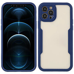 Coque en TPU + acrylique bleu marine pour votre iPhone 12 Pro 6.1 pouces