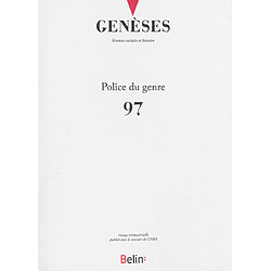 Genèses, n° 97. Police du genre - Occasion