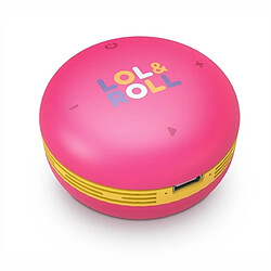 Haut-parleurs bluetooth portables Energy Sistem Lol&Roll Pop Kids Rose 5 W 500 mAh