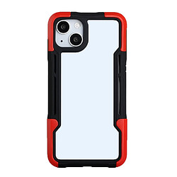 Coque en TPU + acrylique anti-chute, hybride, antichoc noir/rouge pour votre Apple iPhone 13 mini 5.4 pouces