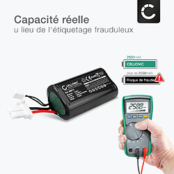 Batterie pour Vorwerk Kobold VG100 (Vorwerk 48813) 2500mAh de CELLONIC