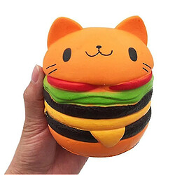 Universal Adorable cerf géant, gâteau, parfum de nourriture, chat et hamburger lent litre (9,5 cm - 365016)