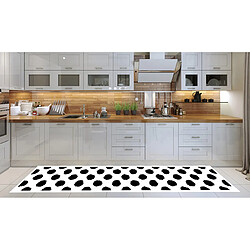 Alter Chemin de cuisine, 100% Made in Italy, Tapis résistant aux taches avec impression numérique, Tapis antidérapant et lavable, Modèle Bjorn, cm 280x52