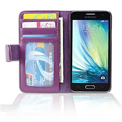 Cadorabo Coque Samsung Galaxy A3 2015 Etui en Violet pas cher