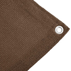 Avis vidaXL Tapis de tente 250x500 cm Marron