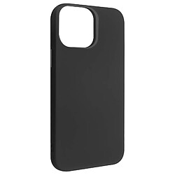 Avizar Coque iPhone 14 Pro Max Semi-rigide Soft-touch Fine noir