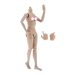 Acheter 2pc 1/6 Figurines De Corps Féminin Flexibles Jouet Peau Normale Pour TTM18 TTM19 2 Petit Buste