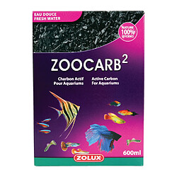 Avis ZOLUX Charbon Zoocarb 2 600 ml (Lot de 3).