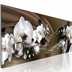 Paris Prix Tableau Imprimé Chocolate Dance of Orchid 40 x 120 cm